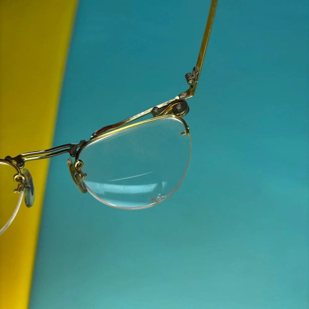 Bausch‎ & Lomb B&L Vintage Spirelle 12K Gold Eye Glasses